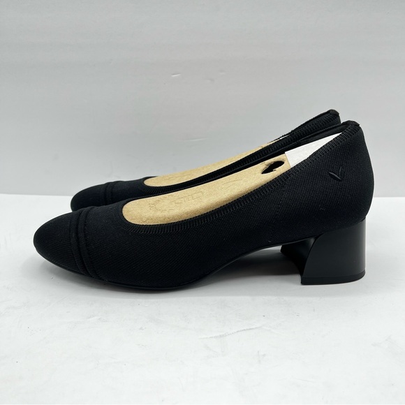 Vivaia Women’s Size 8.5 (39.5) Julie Pro black round toe chunky block heels - Picture 5 of 14